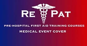 RePat, pre-hospital first aid training and medical event cover